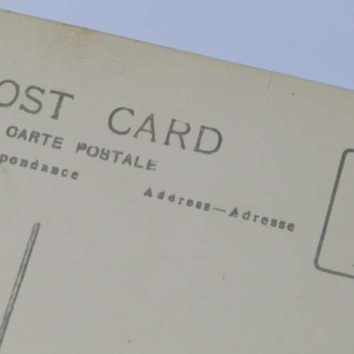 Vintage postcard - unused