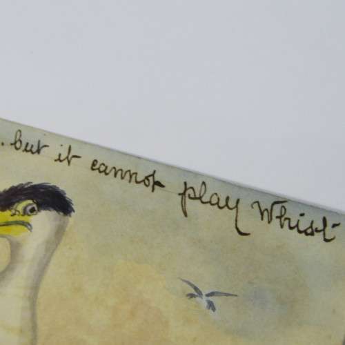 British Isles, Hand painted Post card