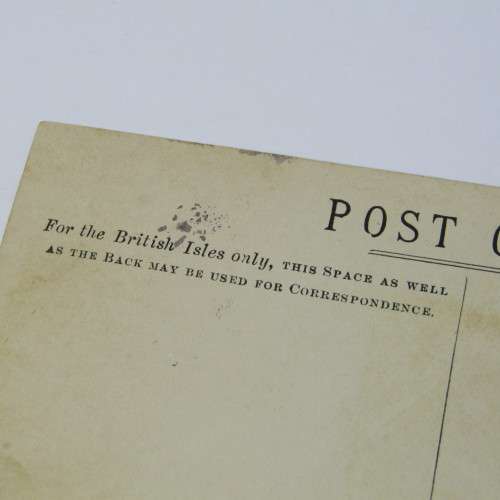 British Isles, Hand painted Post card