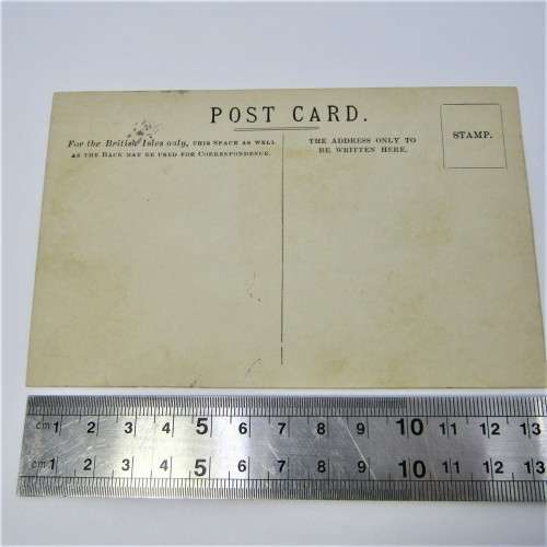 British Isles, Hand painted Post card