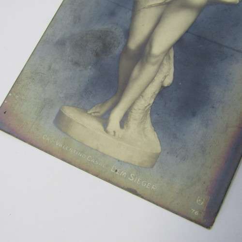 Cav Valentino Casal: Dem Sieger Postcard