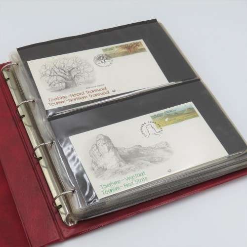 South Africa First day covers in album from 6.16 to 6.62 all present with duplicates