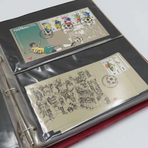 South Africa First day covers in album from 6.16 to 6.62 all present with duplicates