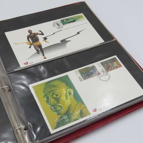 South Africa First day covers in album from 6.16 to 6.62 all present with duplicates