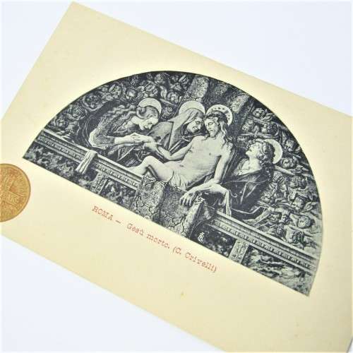 Italian Roma - Geau Morto ( C. Crivelli ) postcard - serie II N. 1