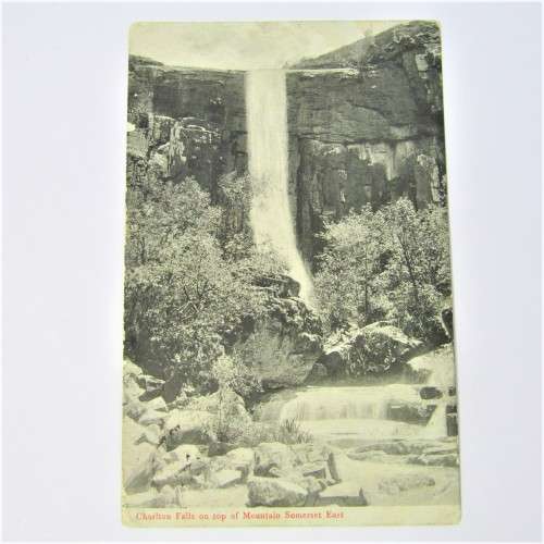 Charlton Falls on top of Mountain Somerset East, South Africa Postally used