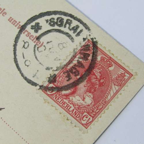 Postcard from Gravehage to Calvinia South Africa
