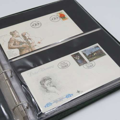 South Africa first day covers - 3rd series 3.1 to 3.36 in FDC album plus some extras
