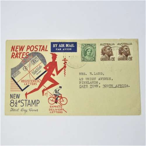 Australian Airmail to South Africa