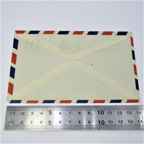 Australian Airmail to England cover with 2 x 6 12d and 5d stamps
