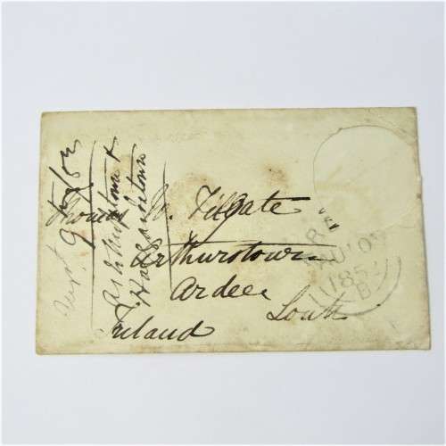 4 Used postal envelopes England to South Africa