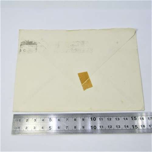 Lot of four used postal envelopes from England