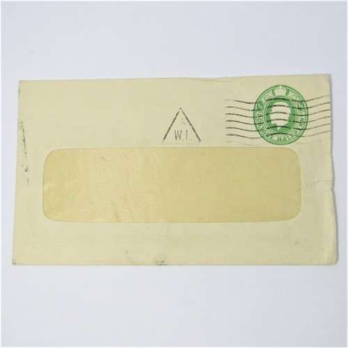 Lot of four used postal envelopes from England