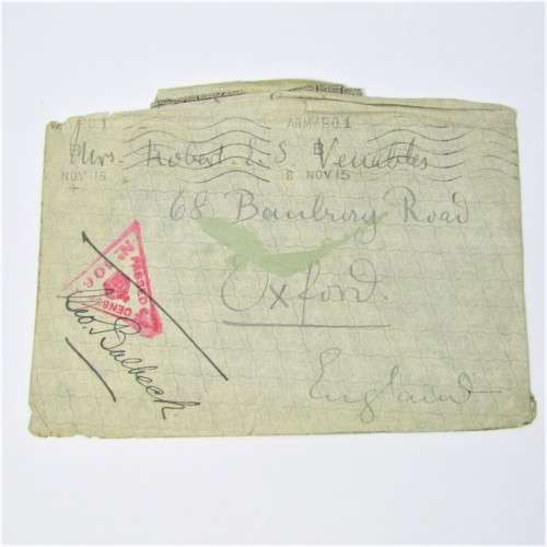 Lot of four used postal envelopes from England