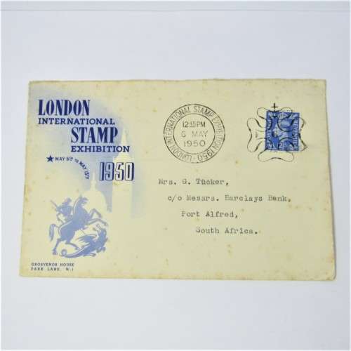 Lot of four used postal envelopes from England