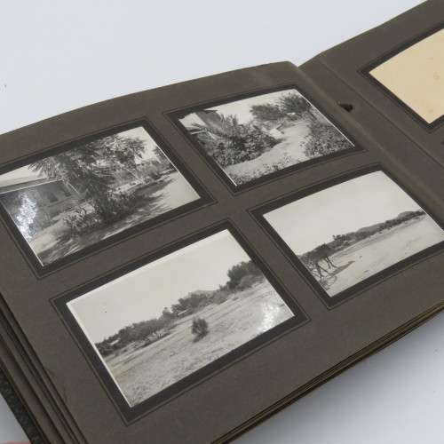 Photo album of the Logie family of South West Africa post 1920 with 132 photos
