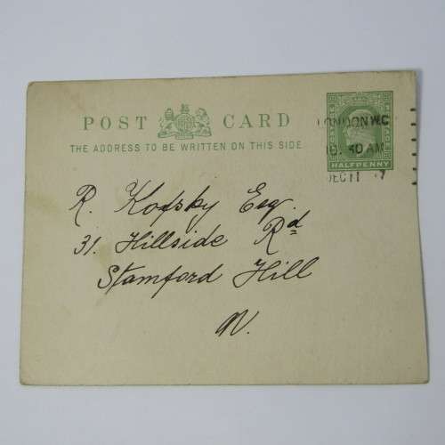 Lot of four Used postal envelopes from England to South Africa