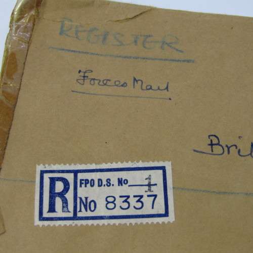 Postally used envelope from England