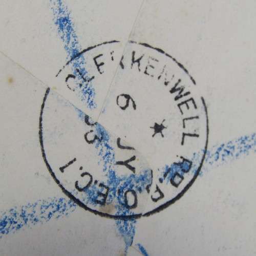 British registered cover to South Africa , marked First Day Cover