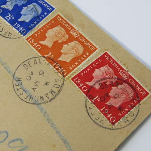 British registered cover to South Africa