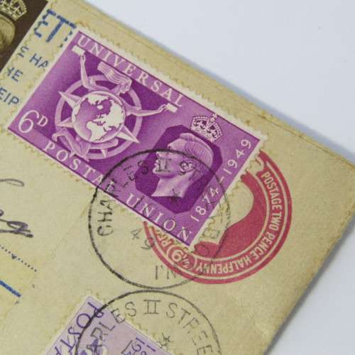 British registered cover to Southern Rhodesia