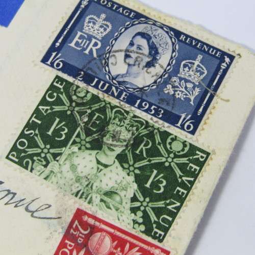 England to Southern Rhodesia 1953 cover