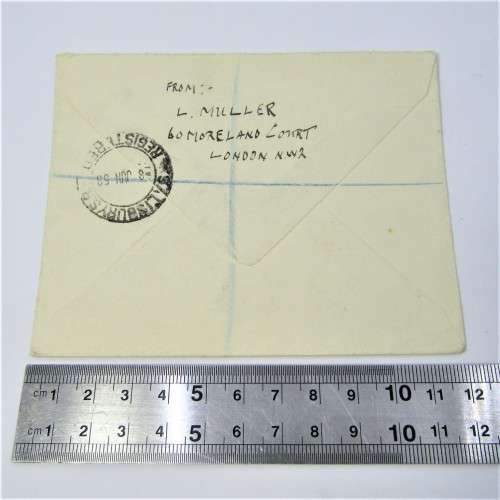England to Southern Rhodesia 1953 cover