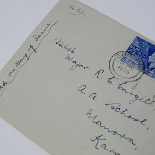 First day cover from Stirling Scotland to Karachi India 11 June 1946