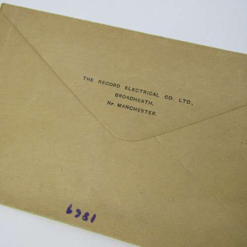 Silver Jubilee First day cover from Manchester to London with 1935 silver jubilee stamp