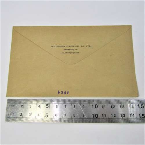 Silver Jubilee First day cover from Manchester to London with 1935 silver jubilee stamp