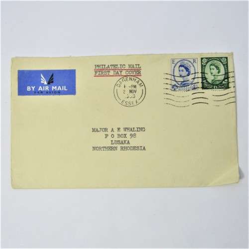 Lot of three Used postal envelopes from England