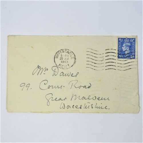 5 used envelopes from England