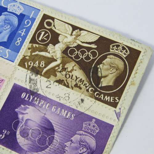 Postally used envelope from England to Rhodesia
