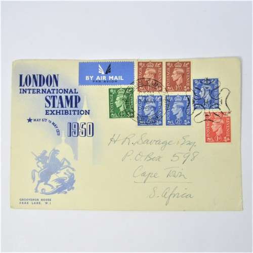 Lot of 3 London Stamp Exhibition 1950 First Day Covers