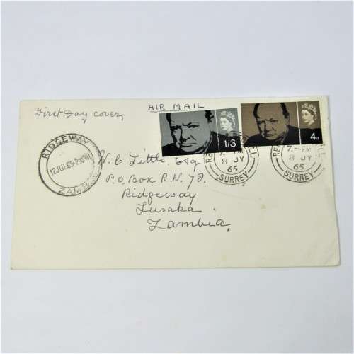 Lot of three Used postal envelopes from England