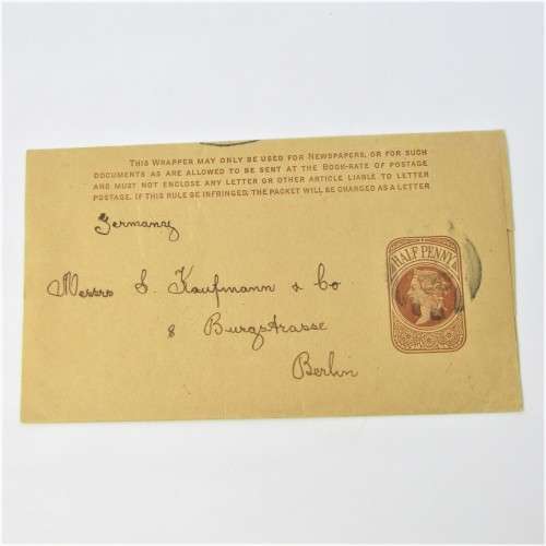 Lot of three Used postal envelopes from England