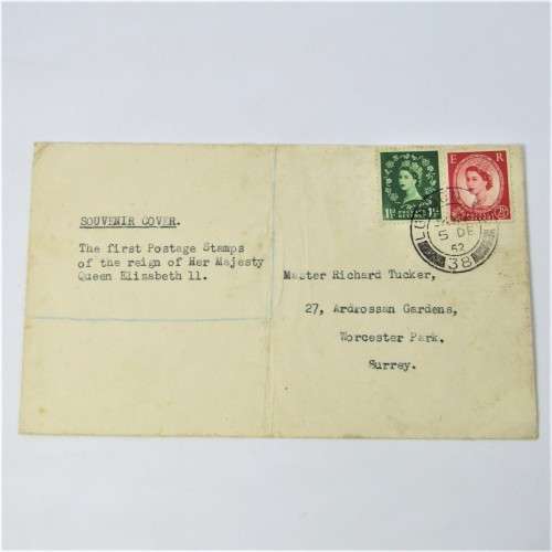 Lot of three Used postal envelopes from England