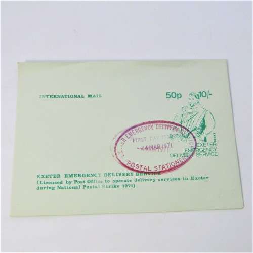 Lot of three Used postal envelopes from England