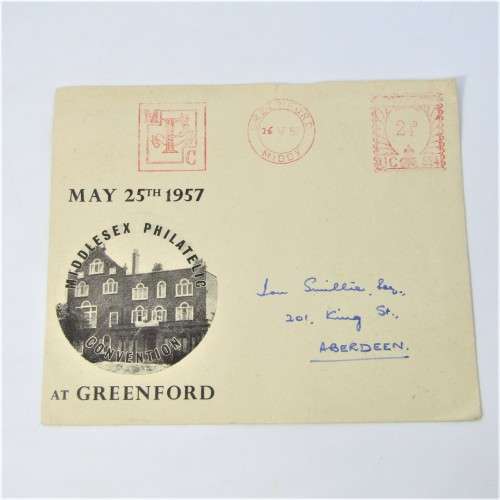 Lot of three Used postal envelopes from England