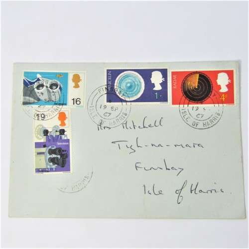 Lot of three Used postal envelopes from England