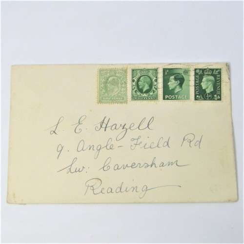 Lot of three Used postal envelopes from England