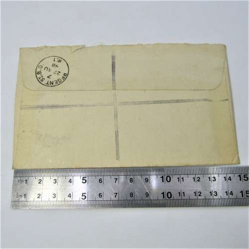 Lot of three Used postal envelopes from England
