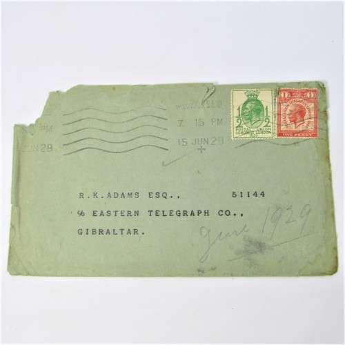 Lot of three Used postal envelopes from England