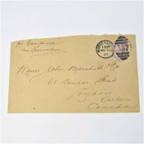 Lot of three Used postal envelopes from England