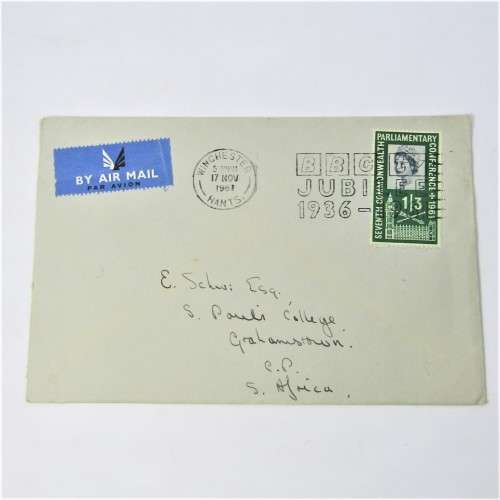 Lot of three Used postal envelopes from England