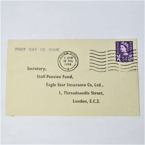 Lot of three Used postal envelopes from England
