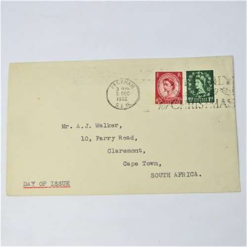 Lot of three Used postal envelopes from England