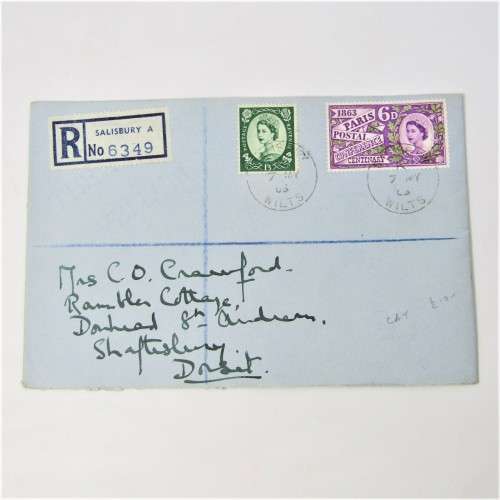 Lot of three Used postal envelopes from England