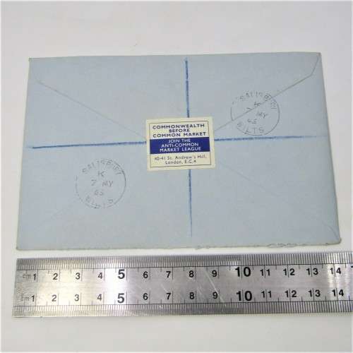 Lot of three Used postal envelopes from England
