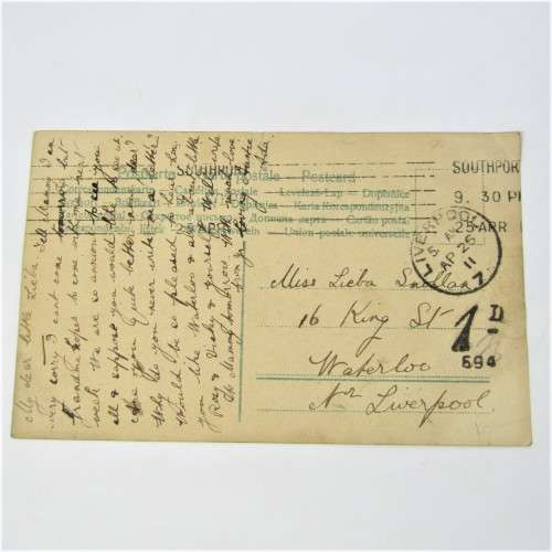 Lot of three Used postal envelopes from England